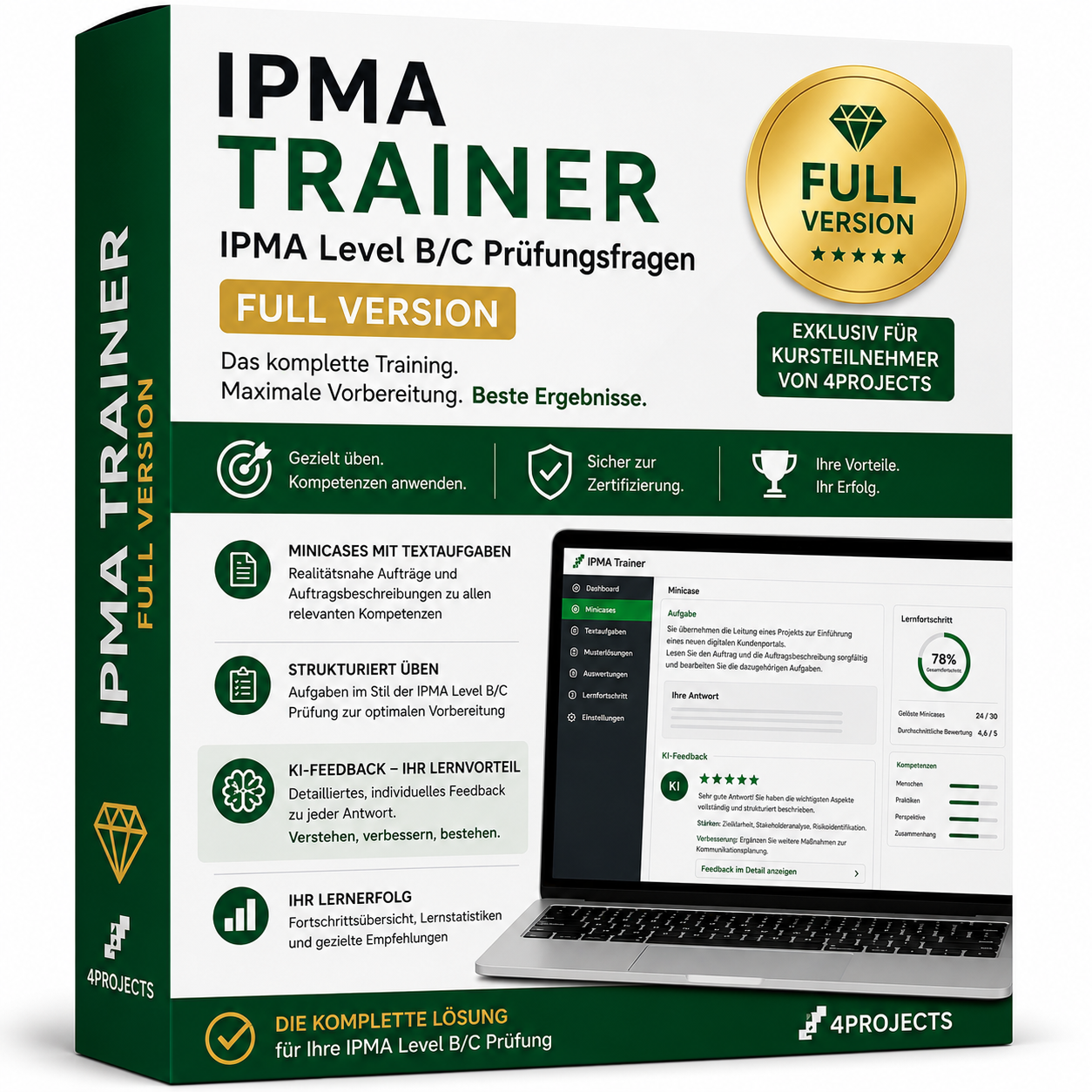 Zum IPMA Level B/C Prüfungsfragen Trainer
